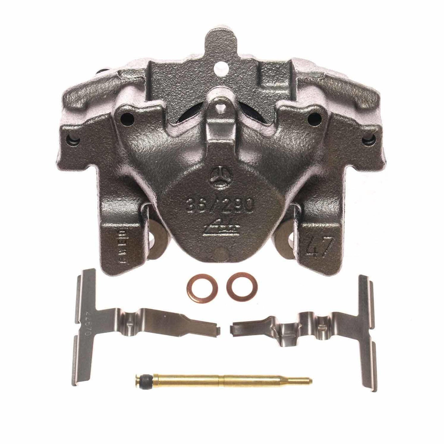 Power Stop Z17 Evolution Plus Stock Replacement Brake Kits with Calipers KCOE6697