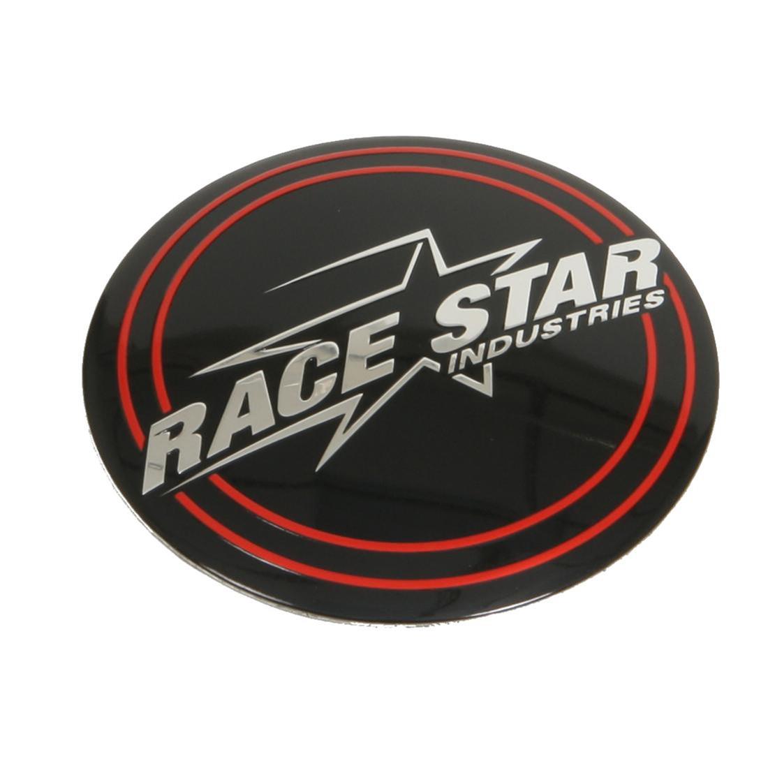 Race Star Wheel Center Cap Emblems 602-0002-1
