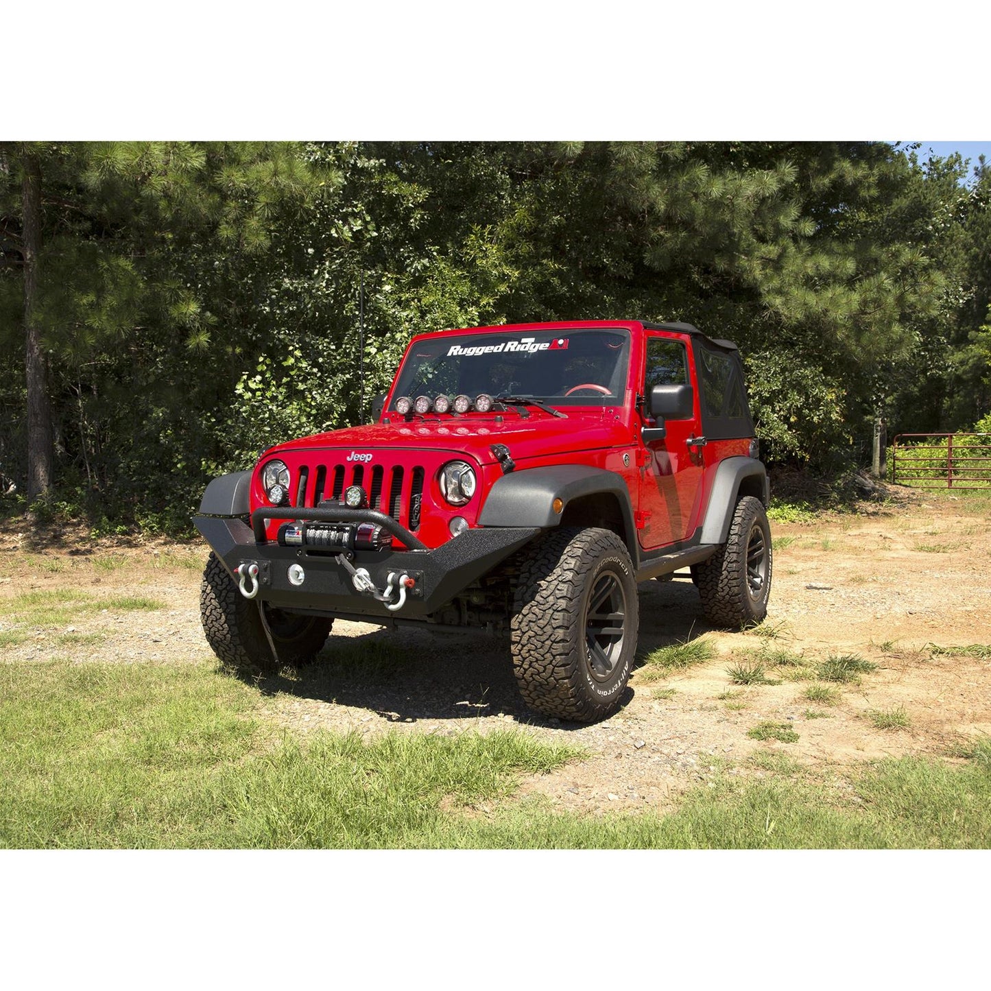 Rugged Ridge Spartan Steel Bumpers 11548.01