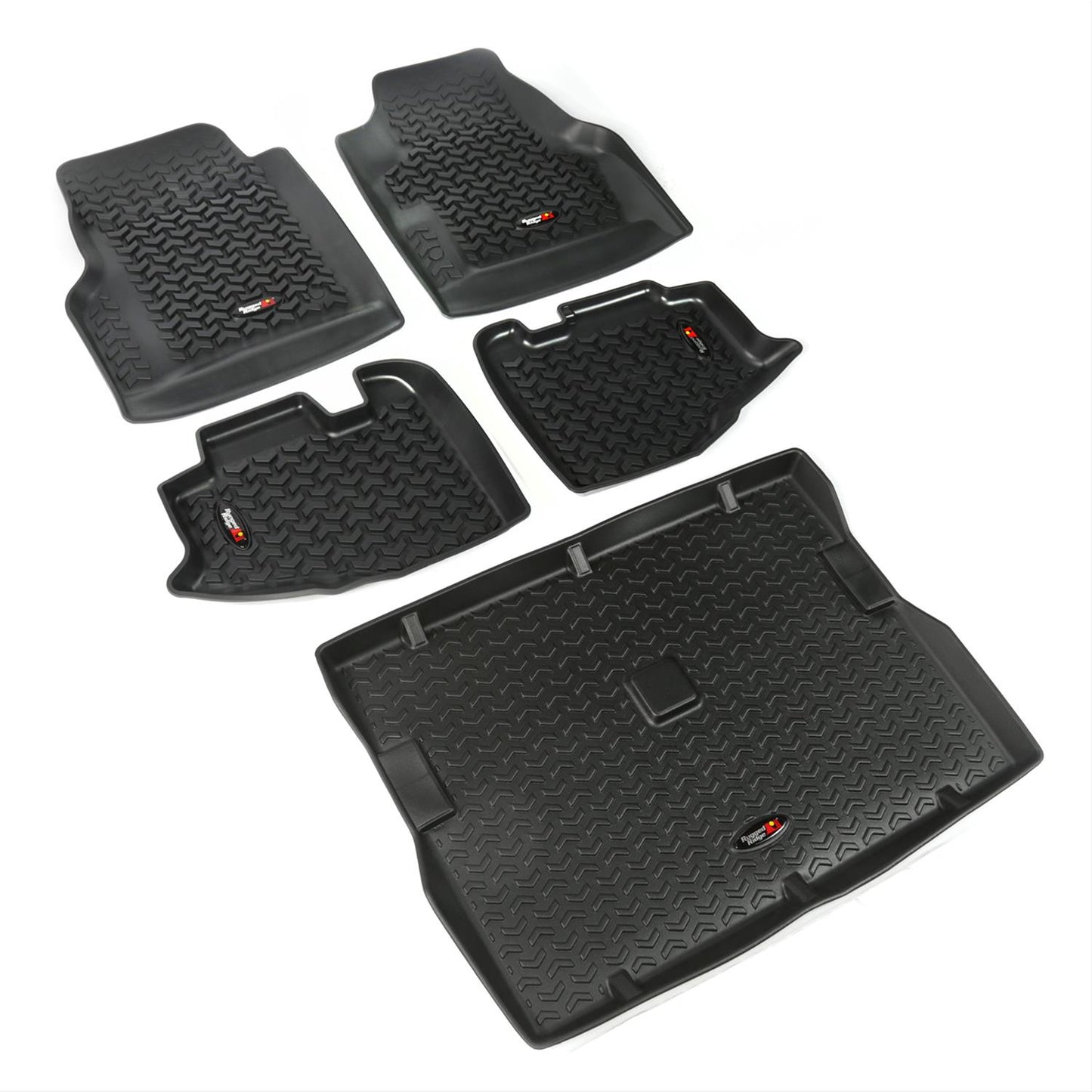 Rugged Ridge All-Terrain Floor Liners 12988.1 12988.10