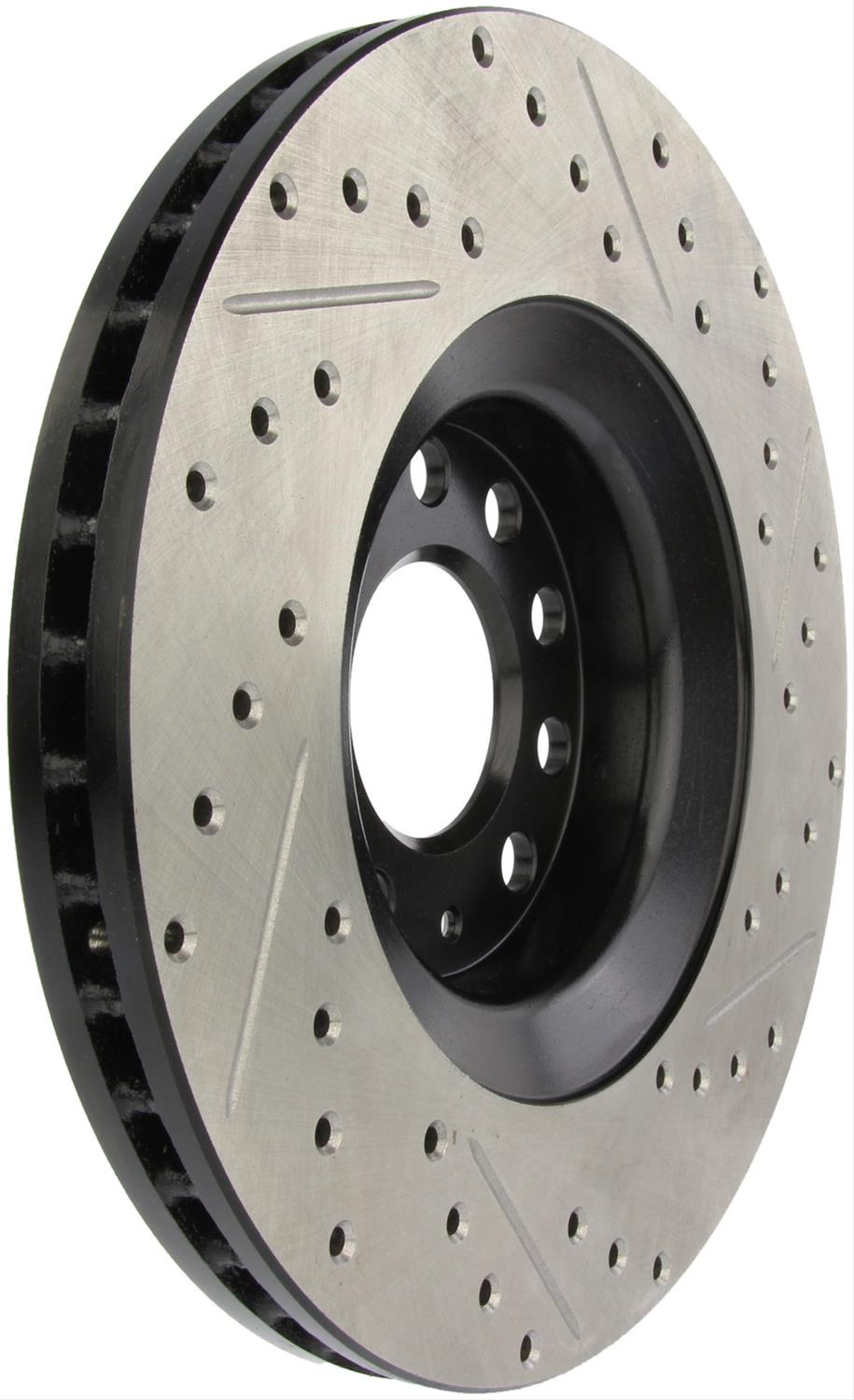 StopTech Drilled and Slotted Brake Rotors 127.33096R