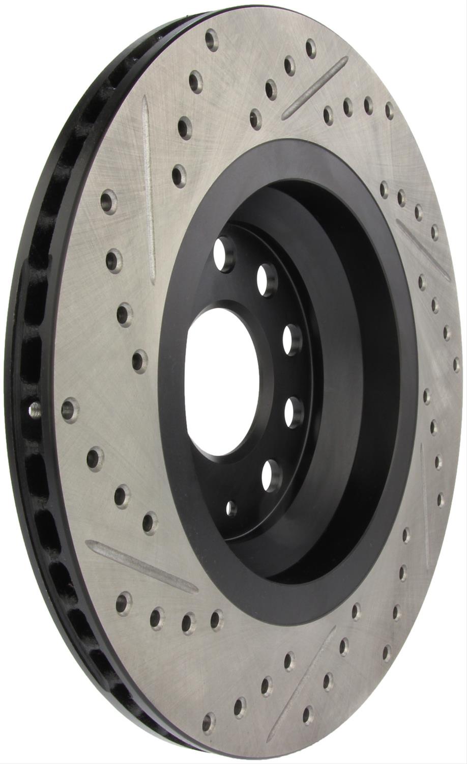 StopTech Drilled and Slotted Brake Rotors 127.33113L