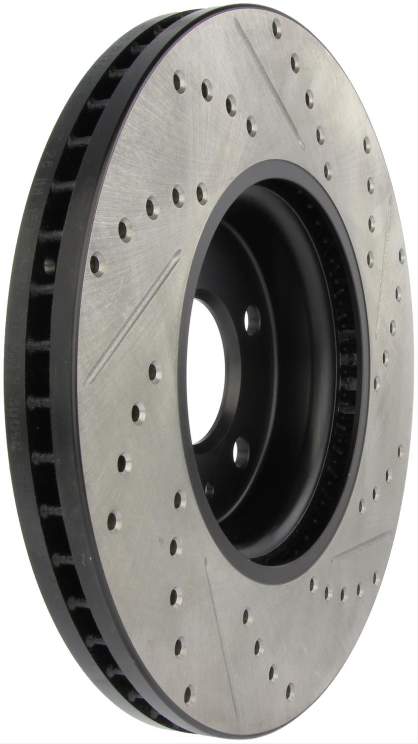 StopTech Drilled and Slotted Brake Rotors 127.33136R