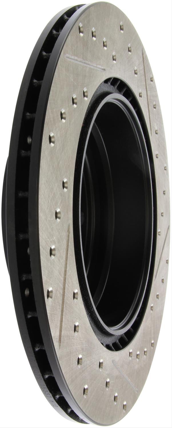 StopTech Drilled and Slotted Brake Rotors 127.34080R