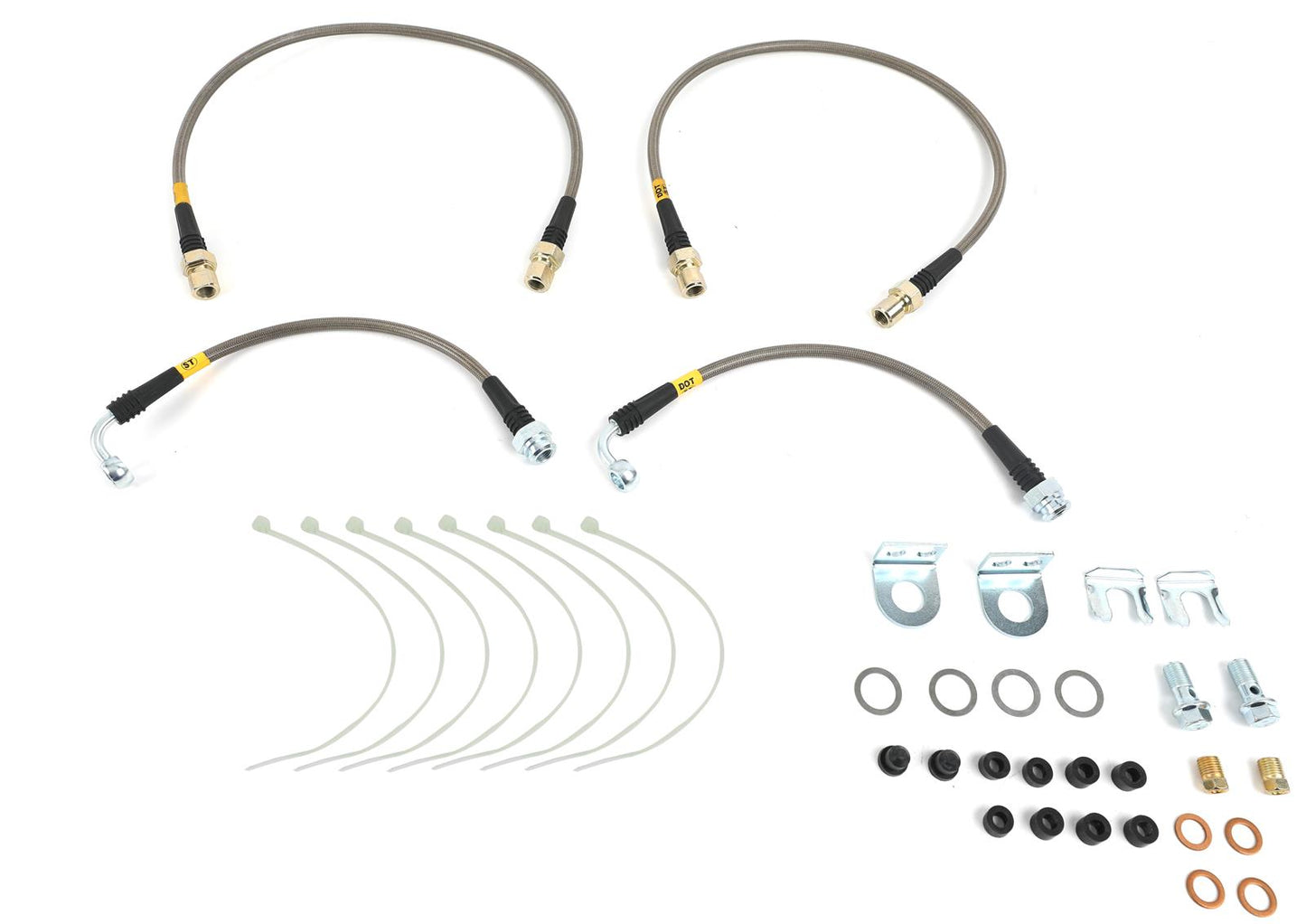 StopTech Stainless Steel Braided Brake Lines 950.61516