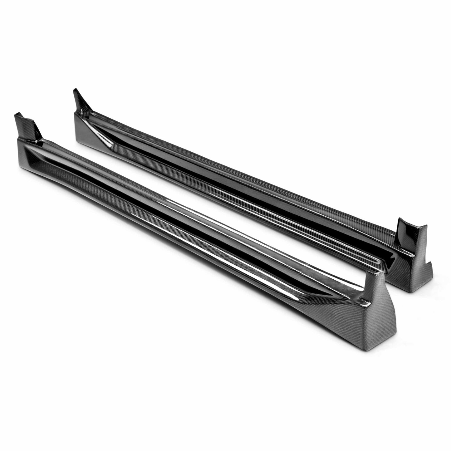 Seibon 02-03 Subaru WRX CW Carbon Fiber Side Skirts SS0203SBIMP-CW