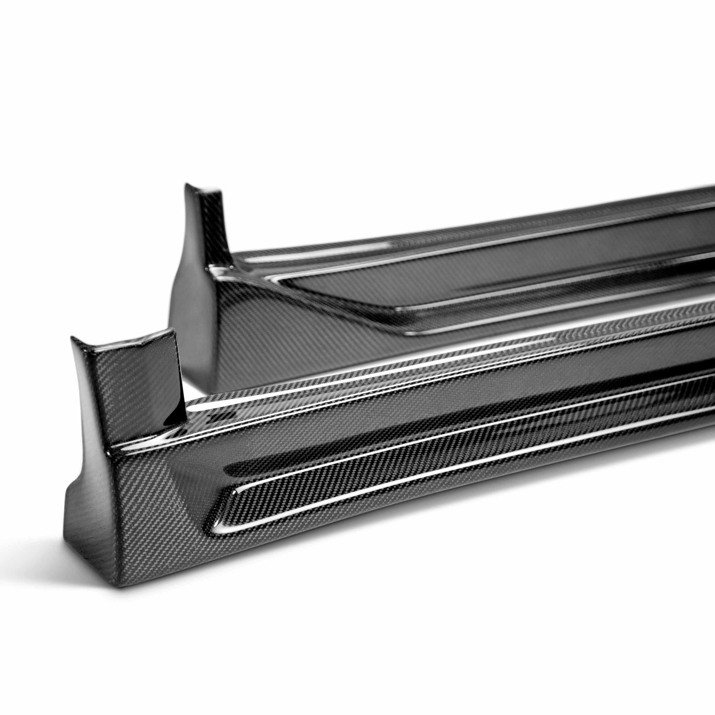 Seibon 06-07 Subaru WRX/STI Sedan CW-Style Carbon Fiber Side Skirts SS0607SBIMP-CW