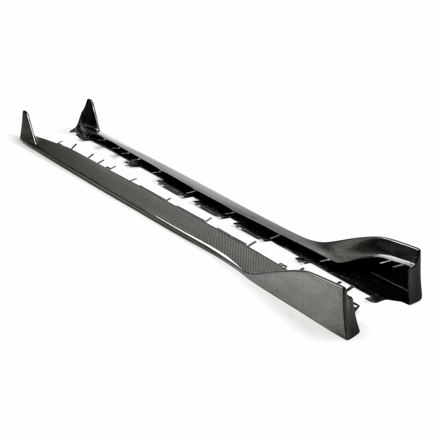 Seibon 2020 Toyota GR Supra MB-Style Carbon Fiber Side Skirt SS20TYSUP-MB