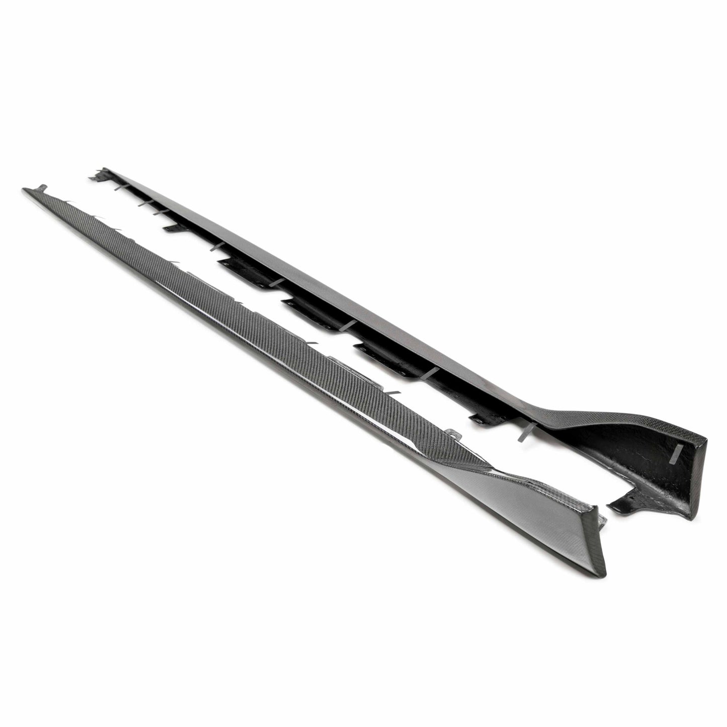 Seibon 2020 Toyota GR Supra OEM-Style Carbon Fiber Side Skirts SS20TYSUP-OE