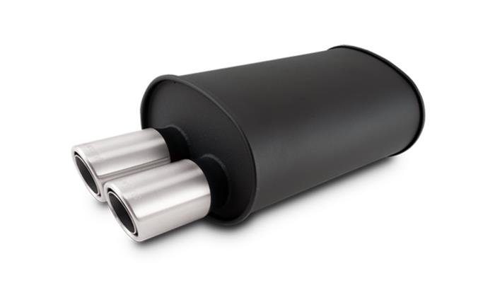 Vibrant Performance StreetPower Flat Black Universal Mufflers 12315