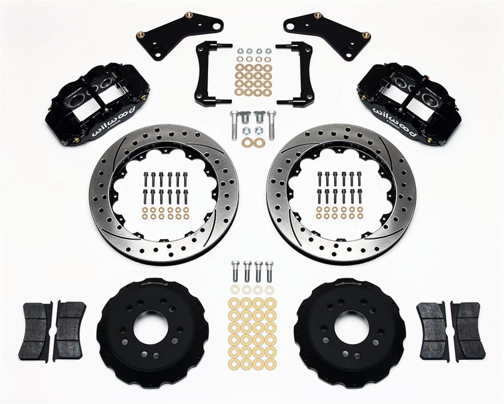 Wilwood Forged Narrow Superlite 6R Big Brake Front Brake Kits 140-10616-D