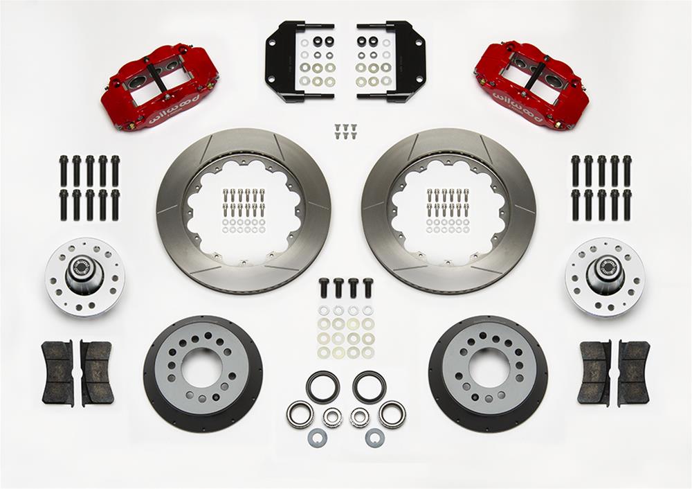 Wilwood Forged Narrow Superlite 6R Big Brake Front Brake Kits 140-14277-R