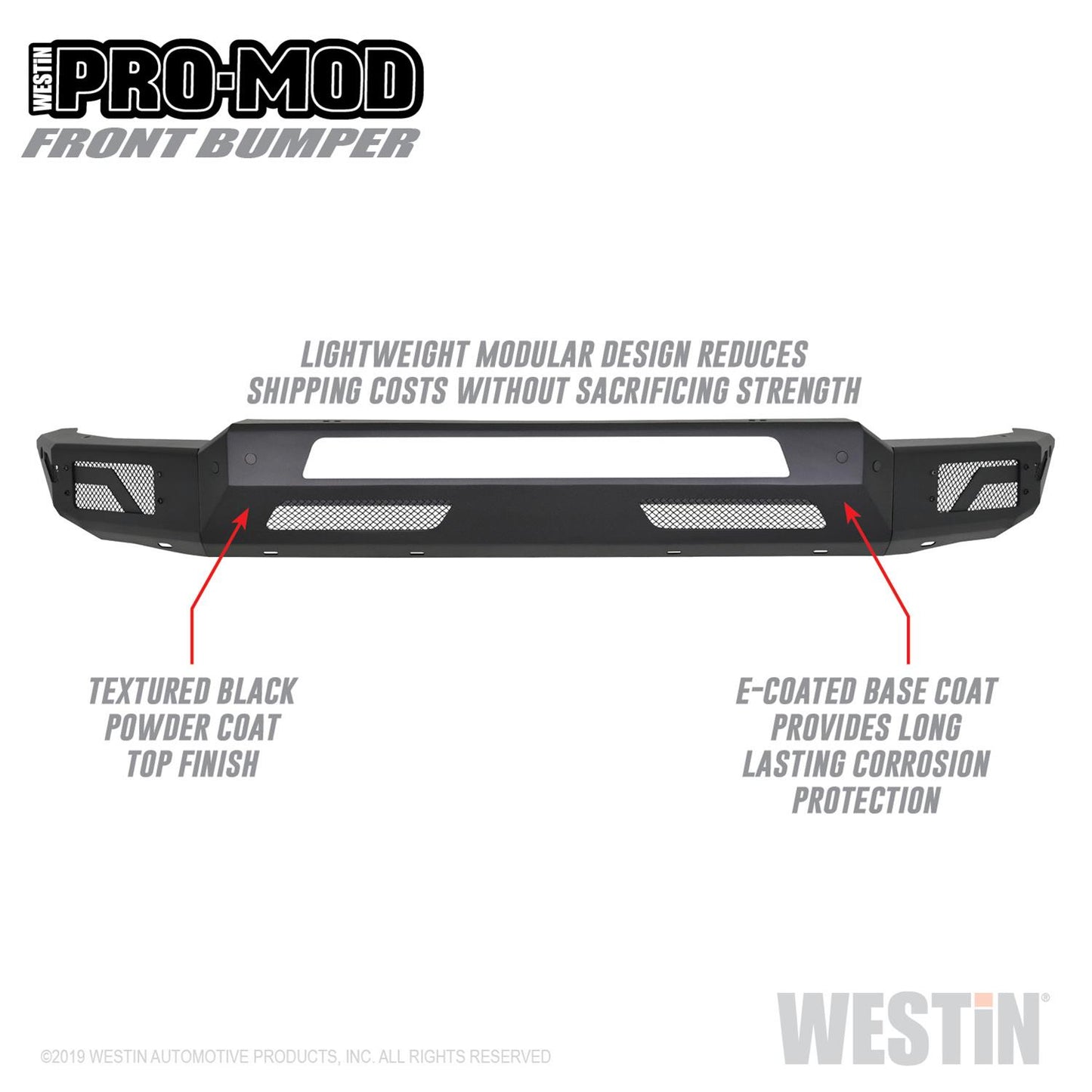 Westin Pro-Mod Front Bumpers 58-41075