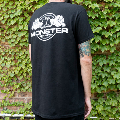 T-SHIRT ADULT XXLARGE BLACK MONSTER