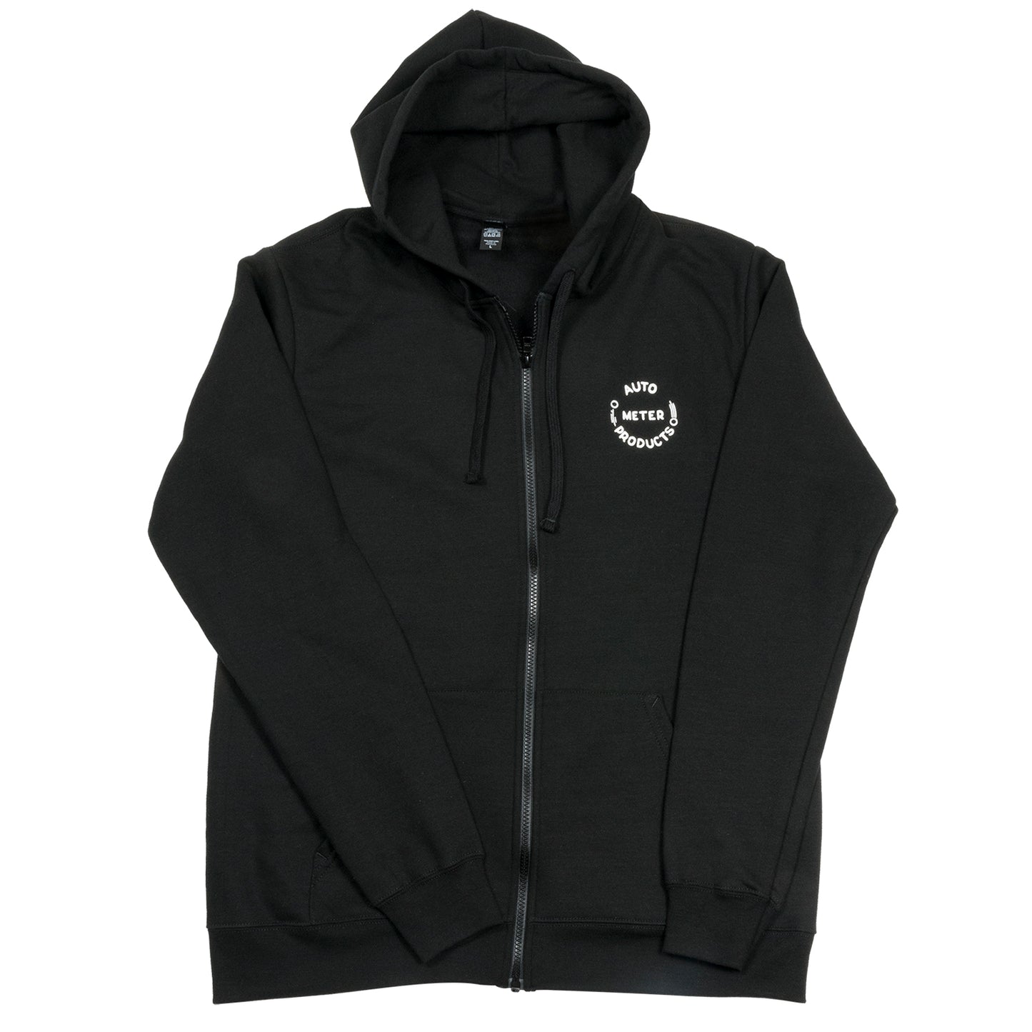ZIP HOODIE ADULT XXLARGE BLACK VINTAGE