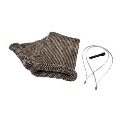 DEI 10040 Titanium Knit Exhaust Sleeve 4" X 24"