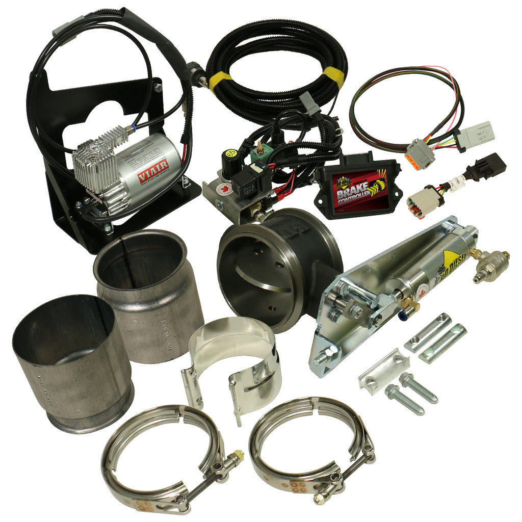 BD Cummins 6.7L Exhaust Brake Remote Air 4.0in Dodge 2007.5-2017 W/Non-VGT Turbo