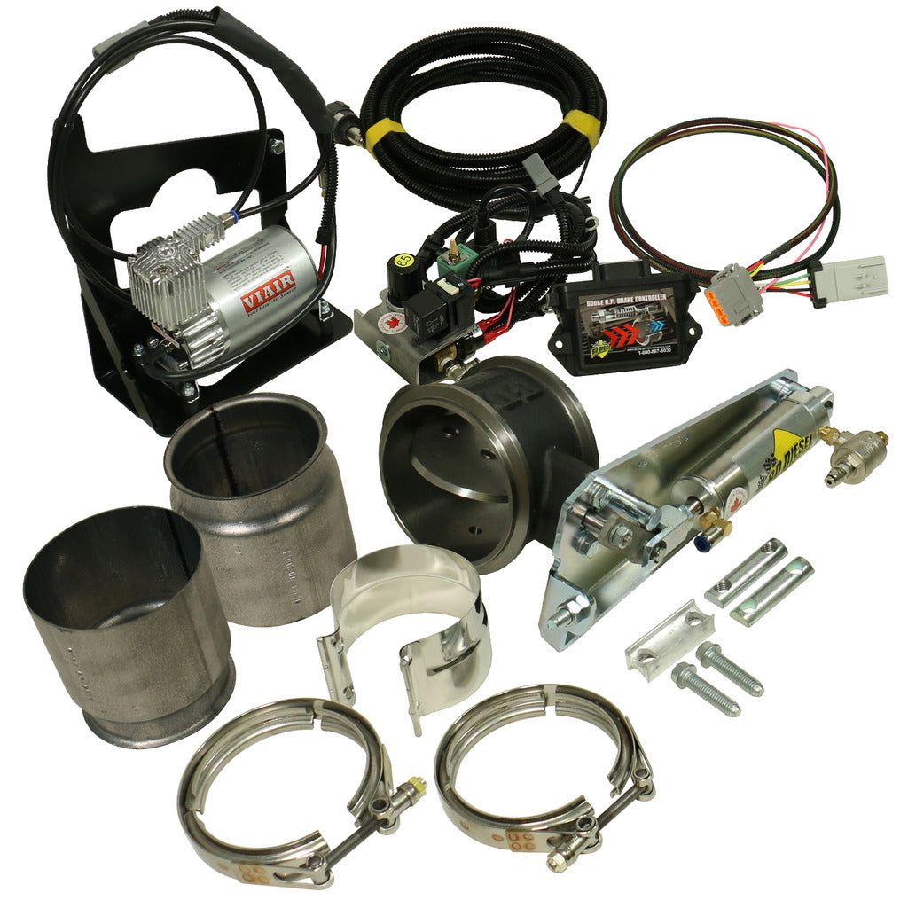 BD Cummins 6.7L Exhaust Brake Remote Air 5.0in Dodge 2007.5-2017 W/Non-VGT Turbo