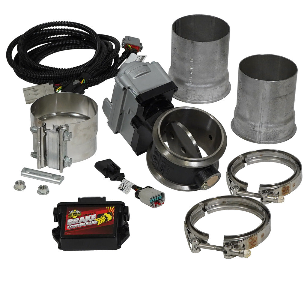 BD Electronic Exhaust Brake 4.0-inch RAM 2500/3500 6.7L Cummins 2018-2023