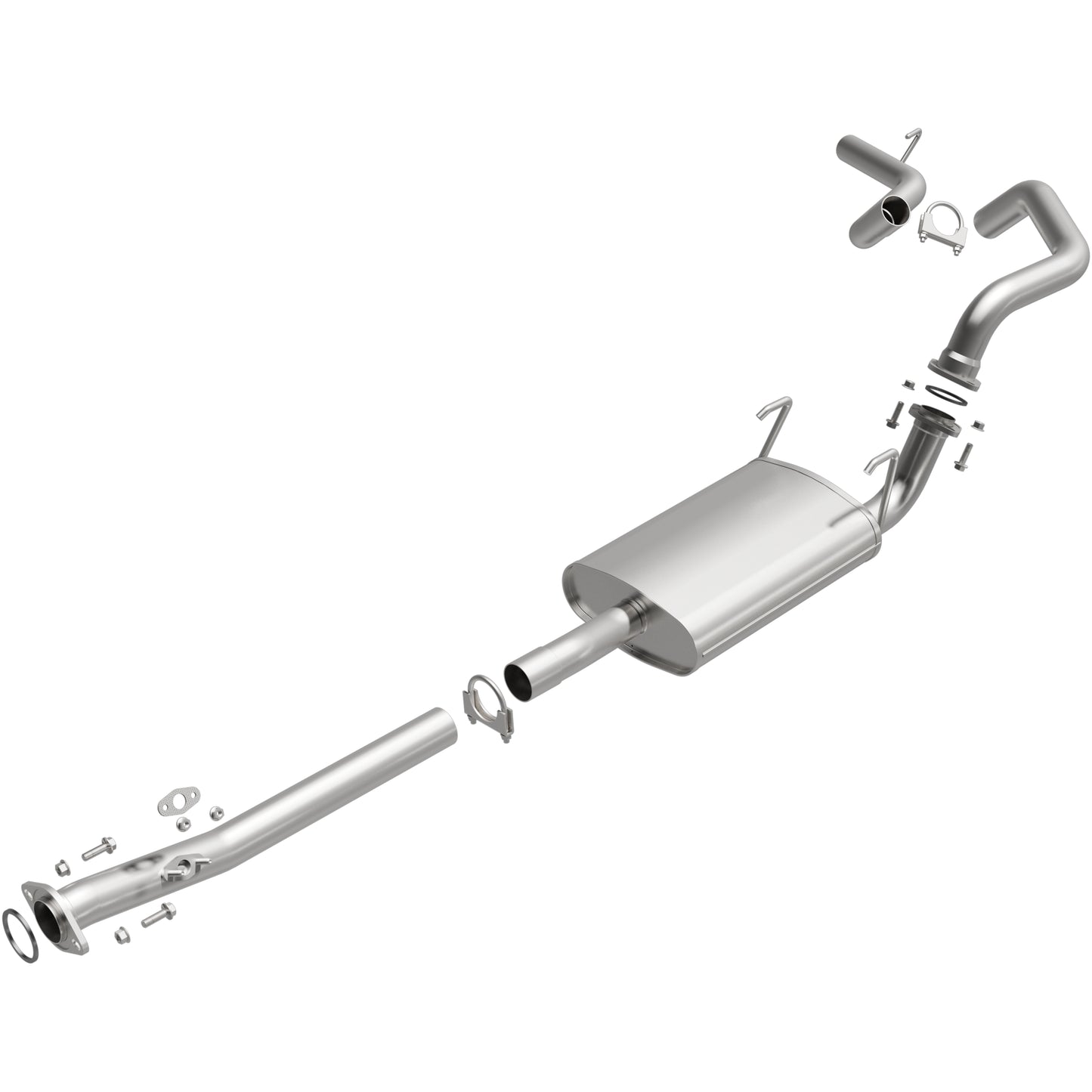 BRExhaust 1996-2000 Toyota 4Runner 3.4L Direct-Fit Replacement Exhaust System