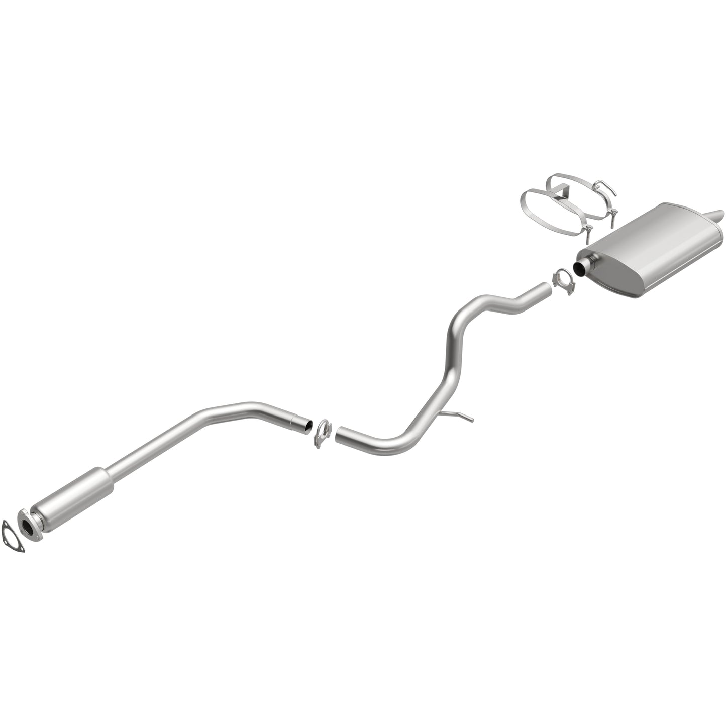 BRExhaust Direct-Fit Replacement Exhaust System 106-0031