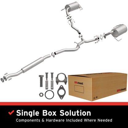 BRExhaust 2005-2009 Subaru Outback 2.5L Direct-Fit Replacement Exhaust System