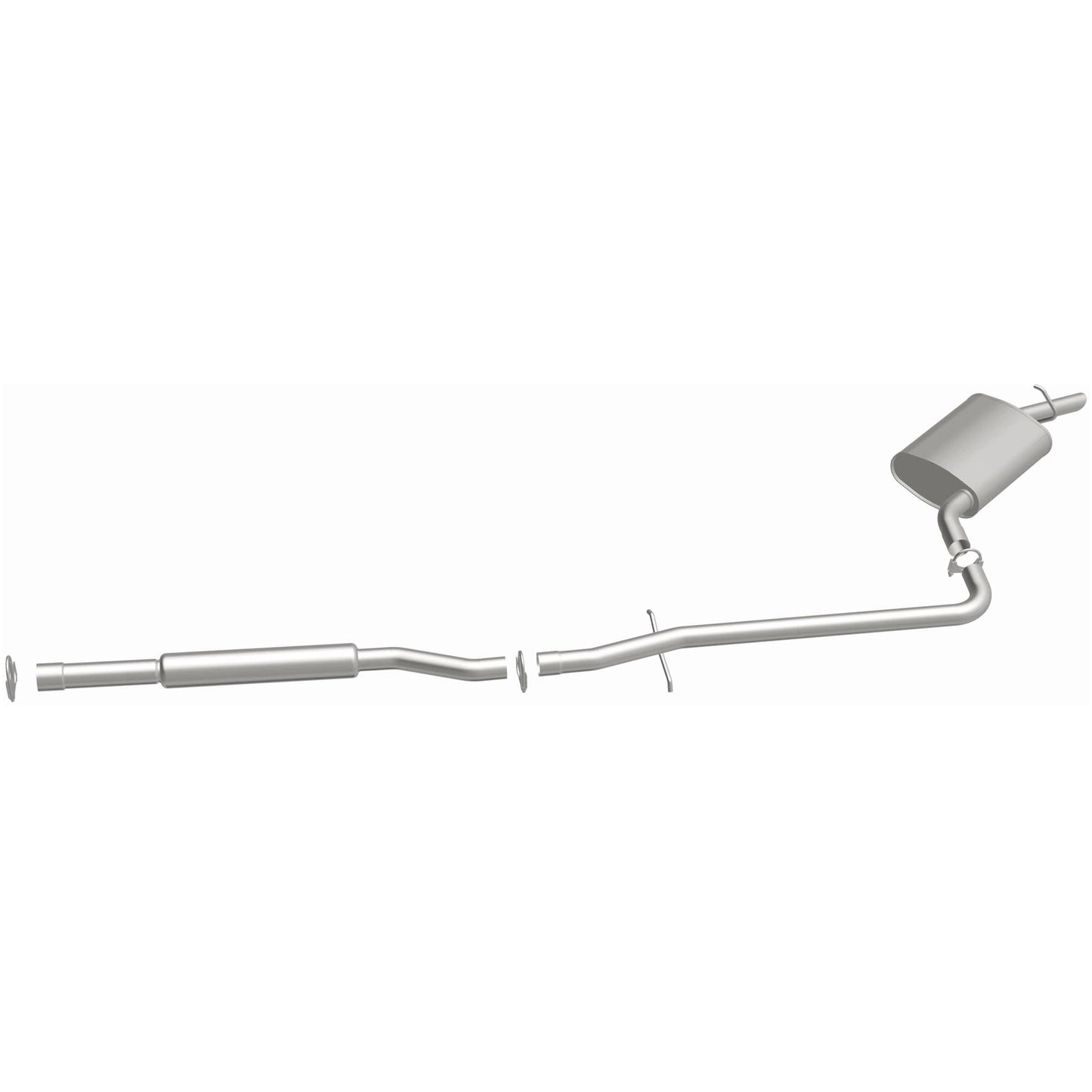BRExhaust Direct-Fit Replacement Exhaust System 106-0072