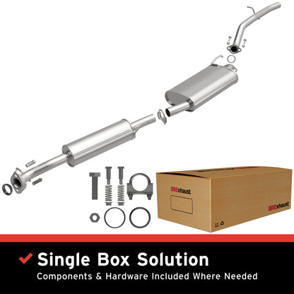 BRExhaust 2003-2011 Honda Element 2.4L Direct-Fit Replacement Exhaust System