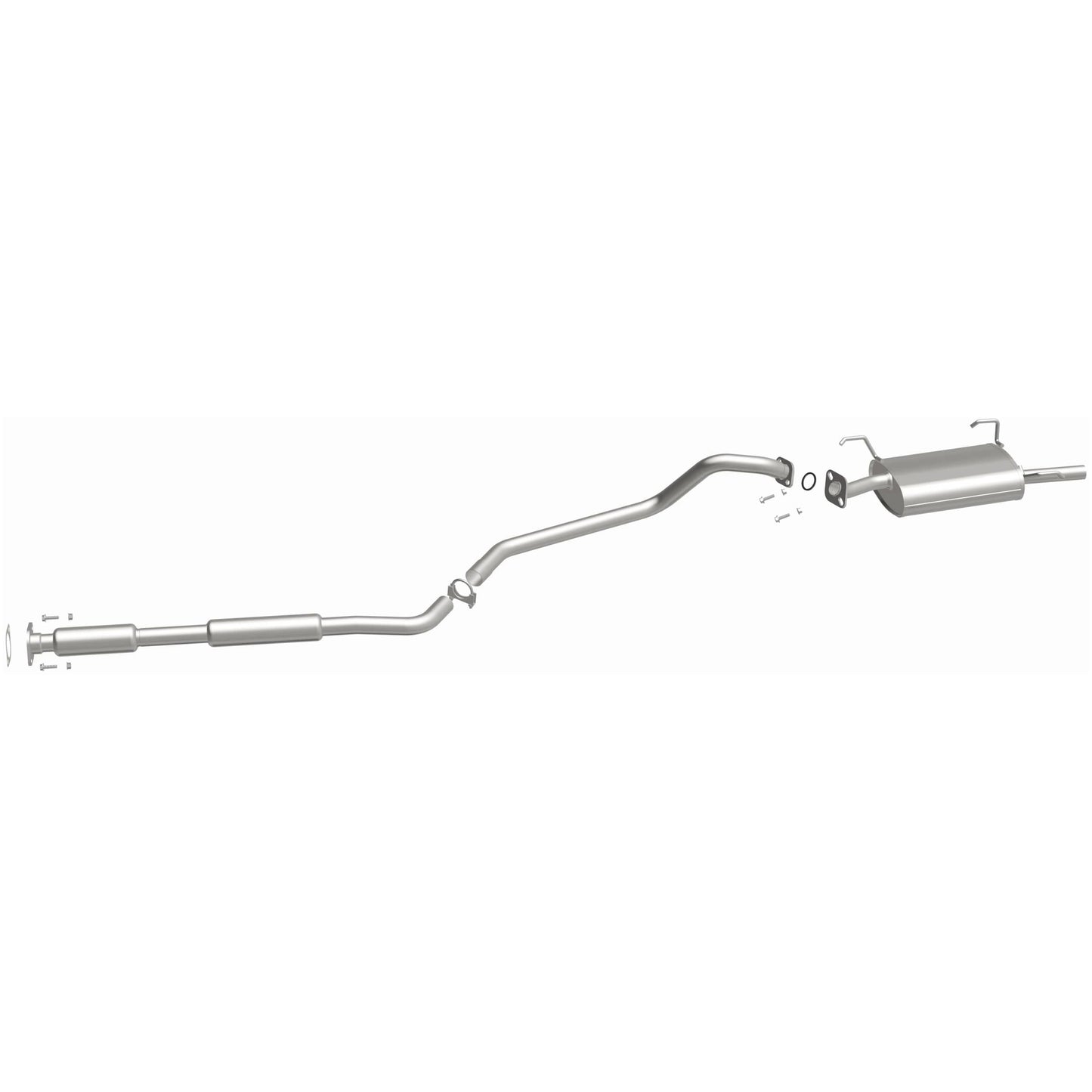 BRExhaust 2000-2001 Nissan Sentra 1.8L Direct-Fit Replacement Exhaust System