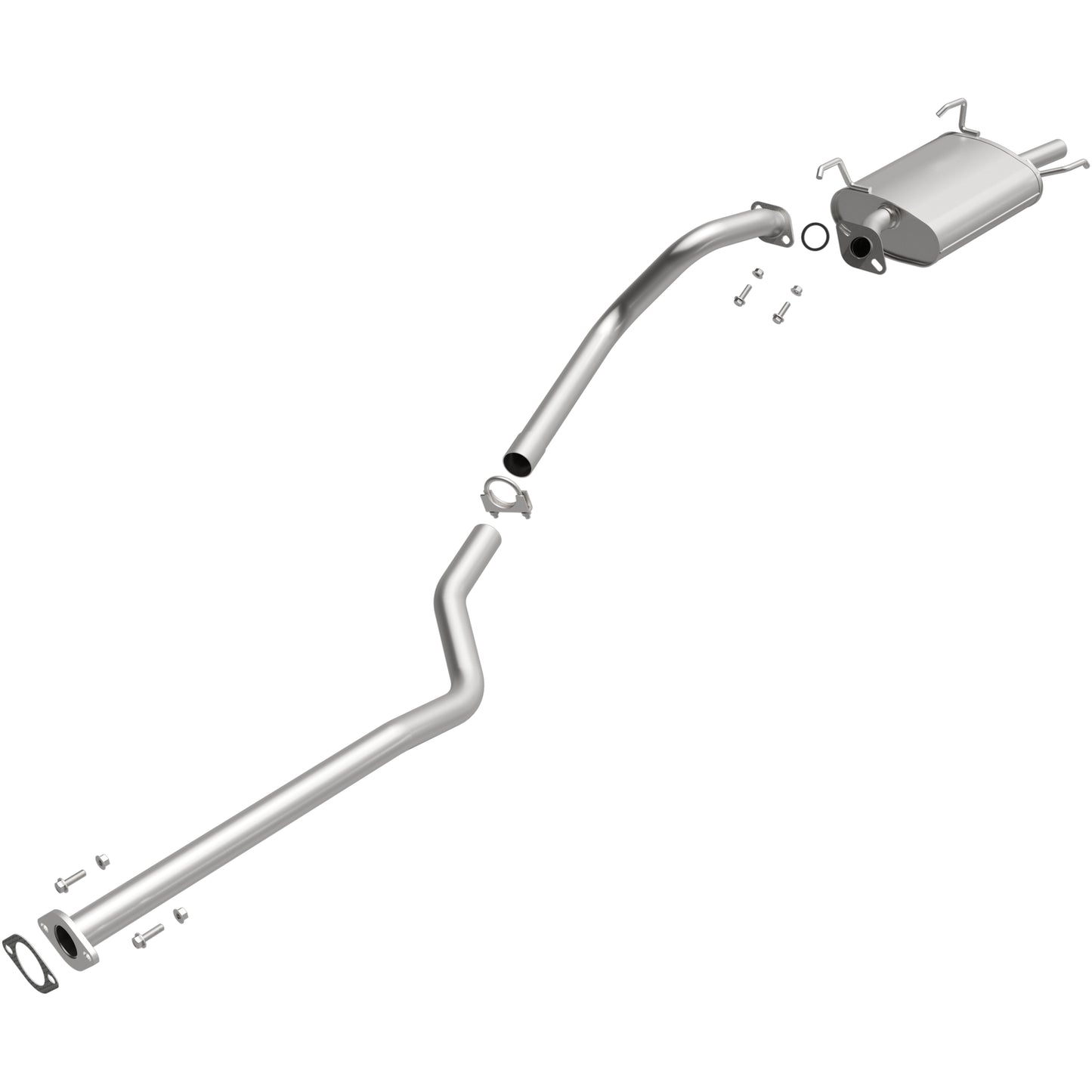 BRExhaust 2000-2006 Nissan Sentra 1.8L Direct-Fit Replacement Exhaust System