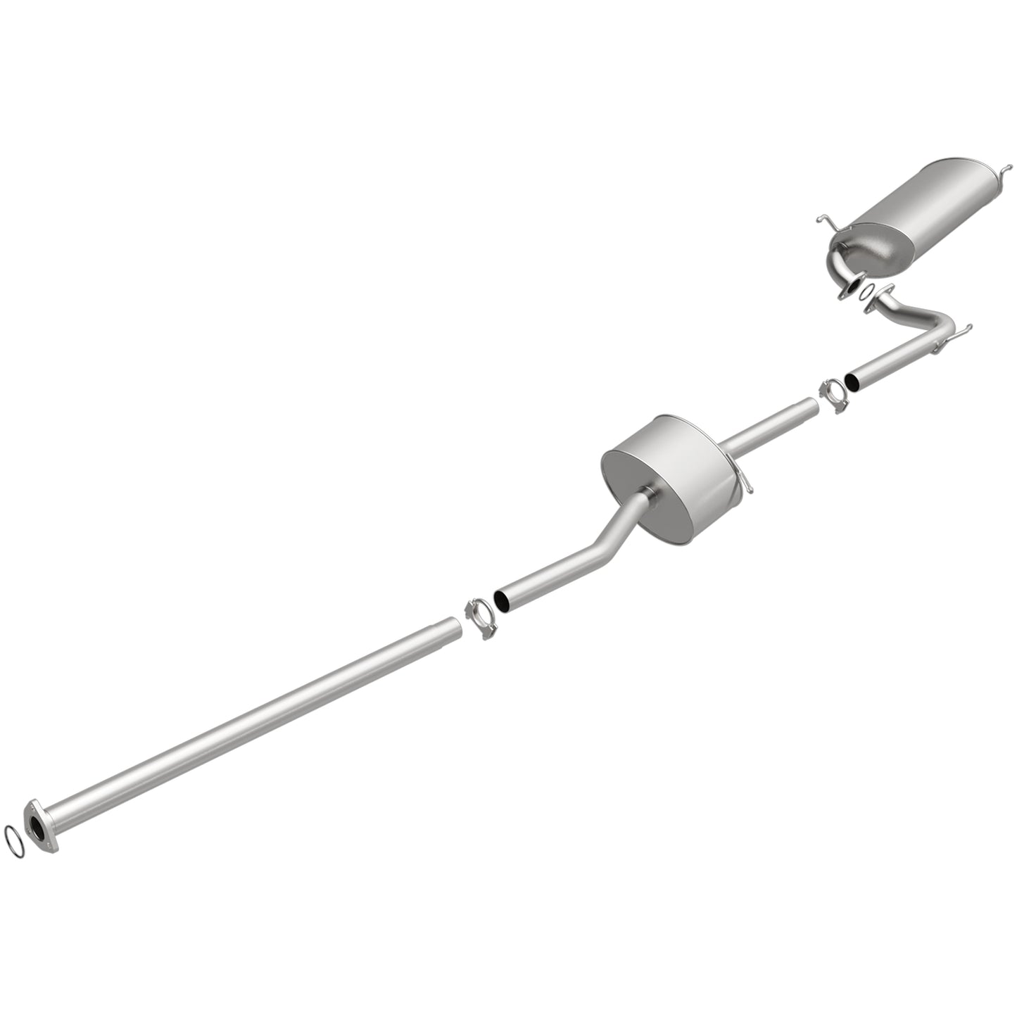 BRExhaust 1998-2002 Honda Accord 2.3L Direct-Fit Replacement Exhaust System