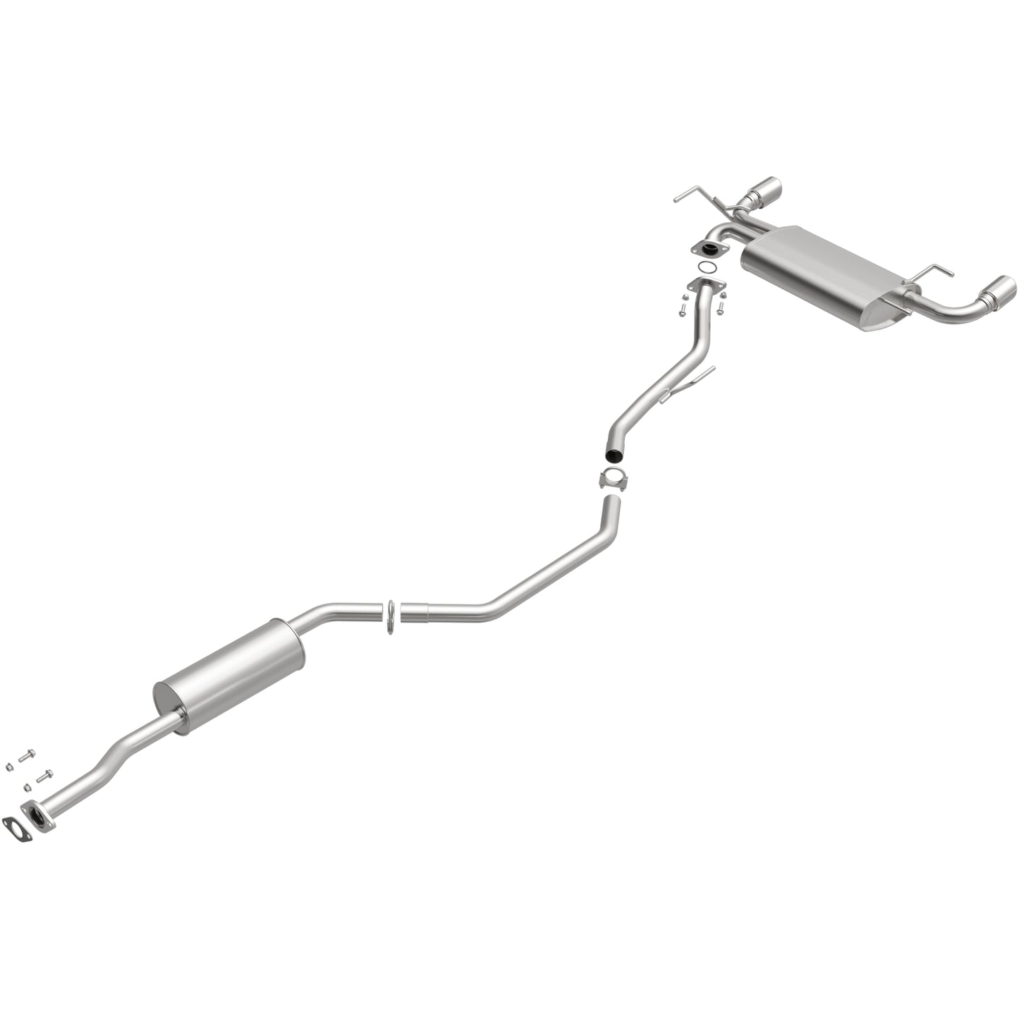 BRExhaust 2003-2007 Nissan Murano 3.5L Direct-Fit Replacement Exhaust System