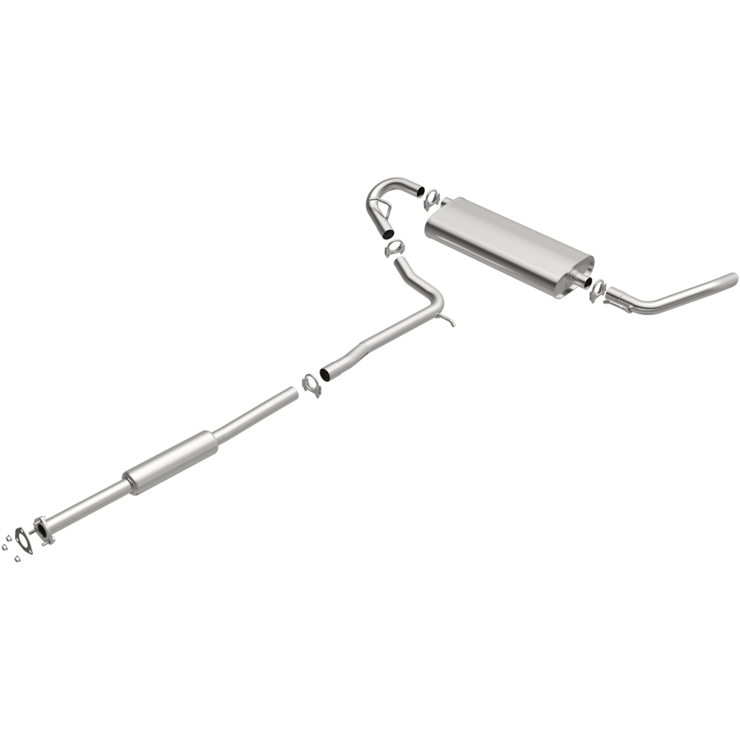 BRExhaust 2002-2007 Saturn Vue Direct-Fit Replacement Exhaust System