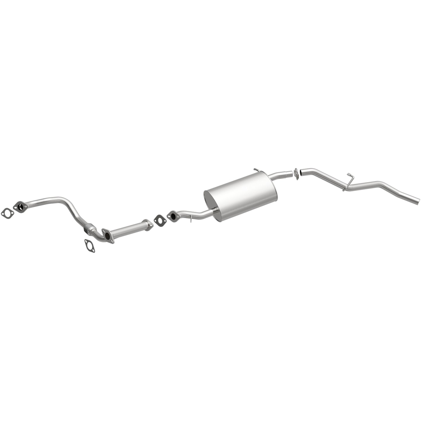 BRExhaust 2000-2004 Nissan Xterra 3.3L Direct-Fit Replacement Exhaust System