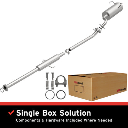 BRExhaust 2002-2004 Honda CR-V 2.4L Direct-Fit Replacement Exhaust System