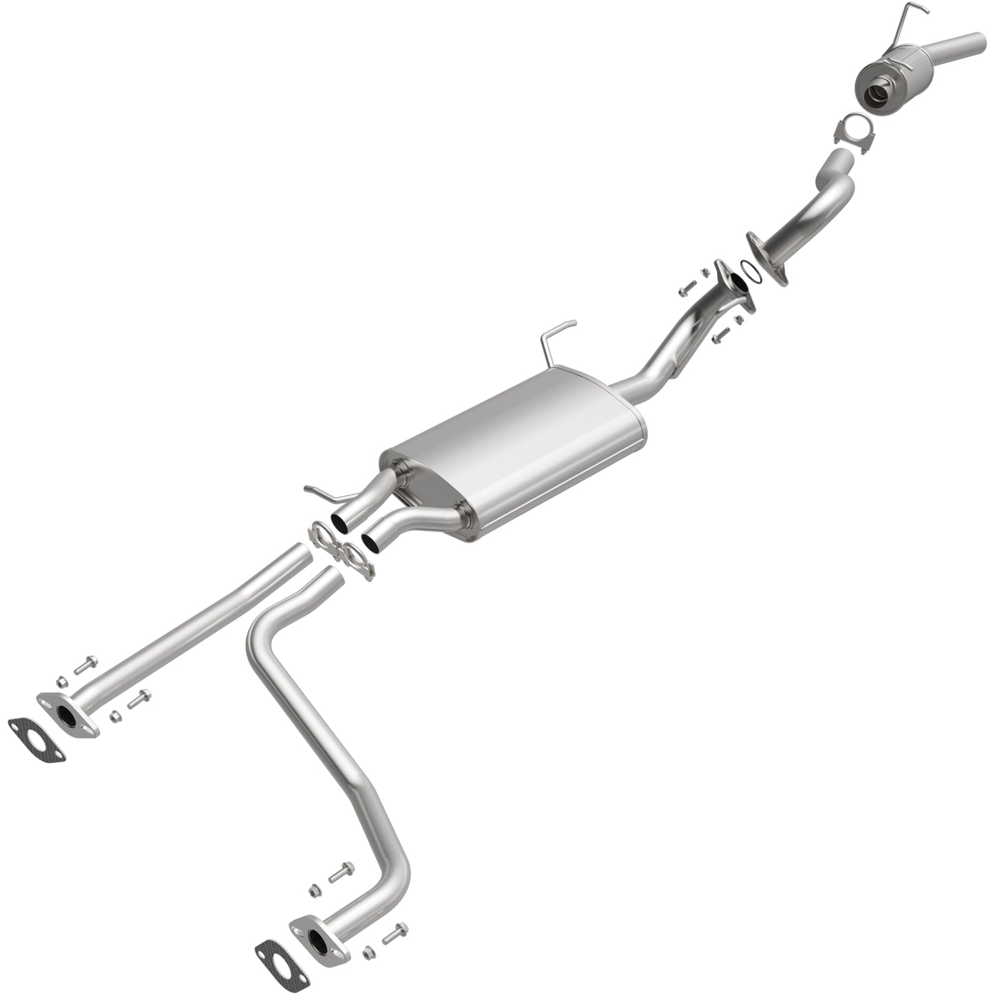 BRExhaust Direct-Fit Replacement Exhaust System 106-0120