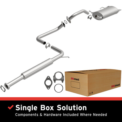 BRExhaust Direct-Fit Replacement Exhaust System 106-0123