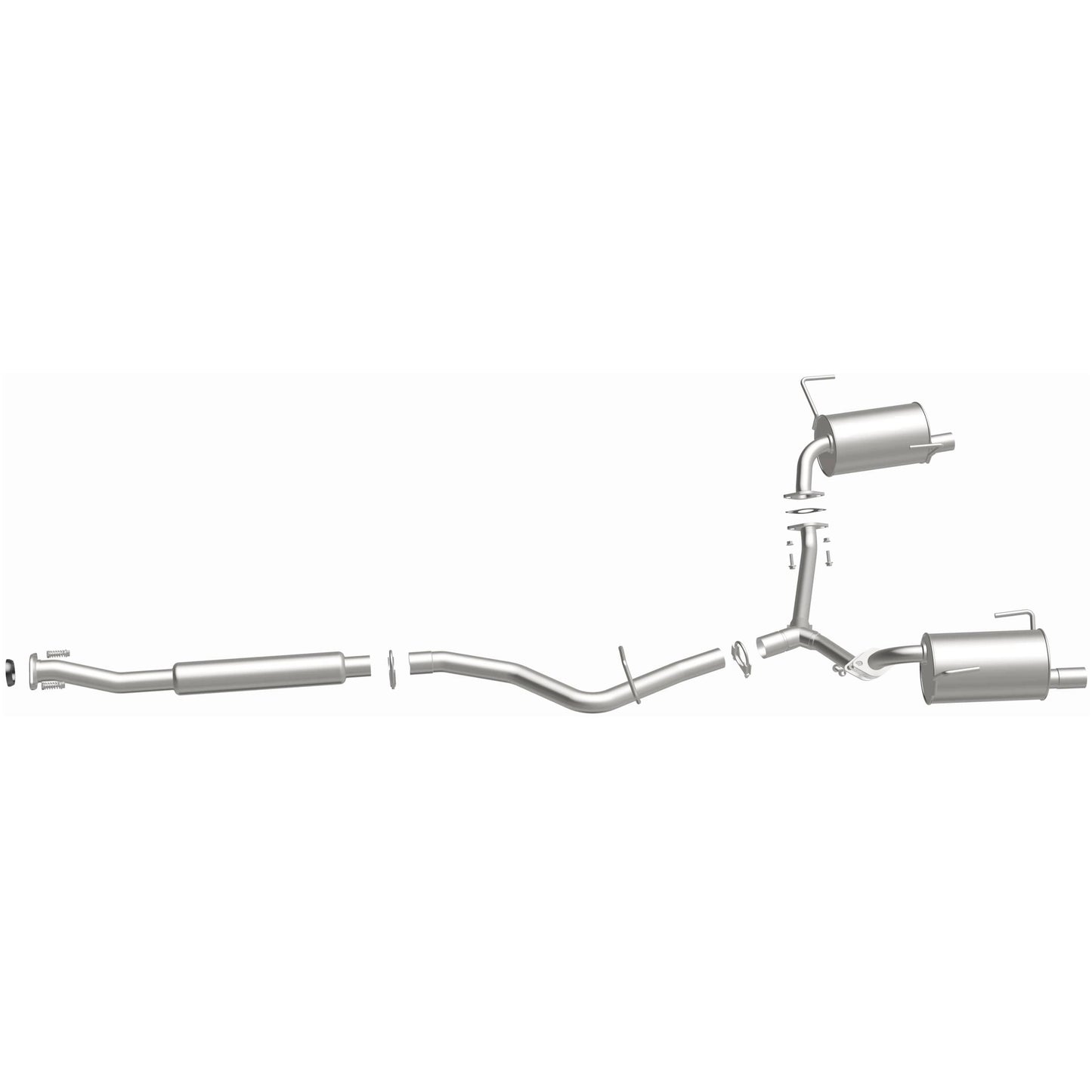BRExhaust 2008-2013 Subaru Direct-Fit Replacement Exhaust System