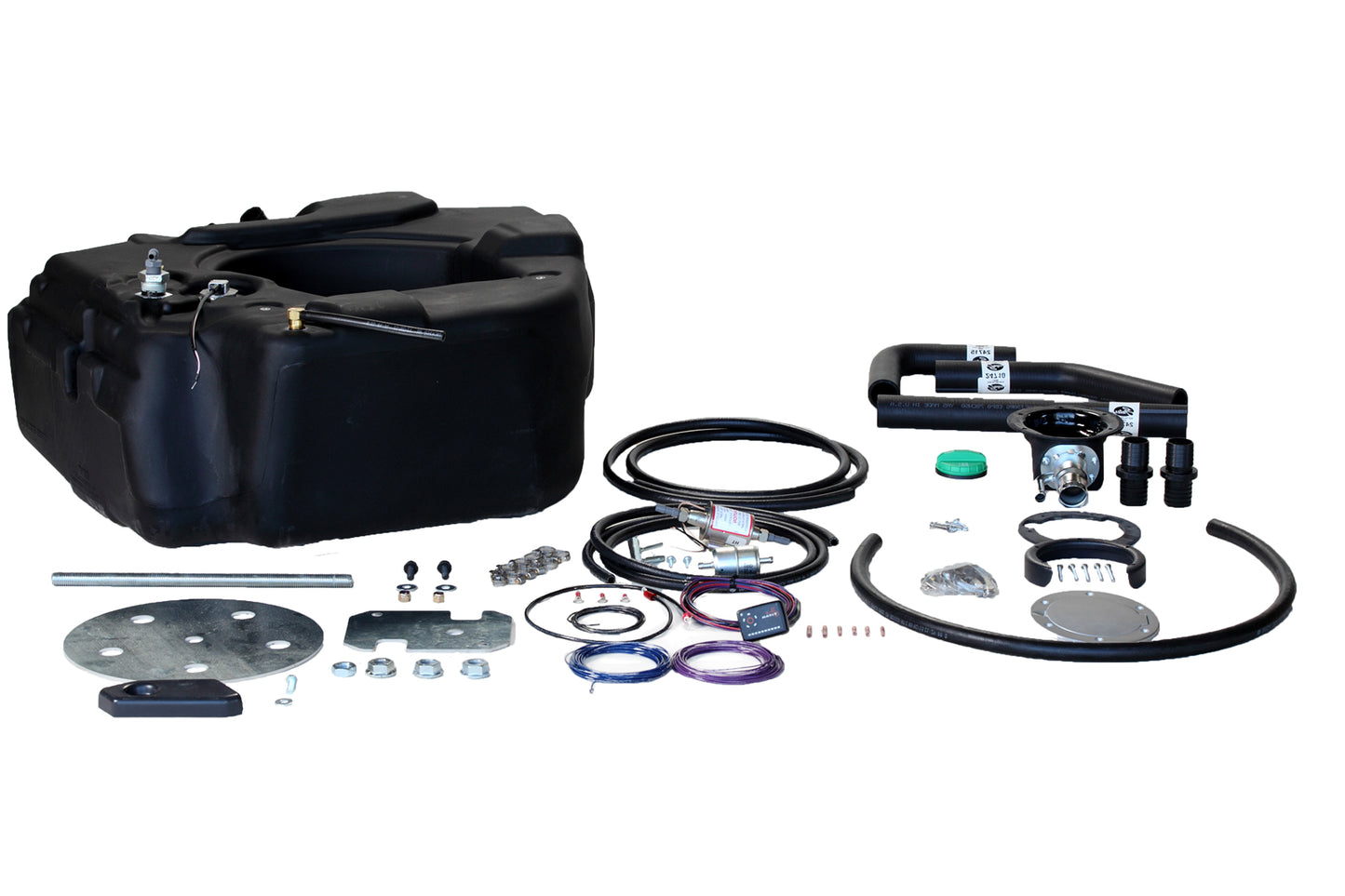 Spare Tire Auxiliary Fuel System
