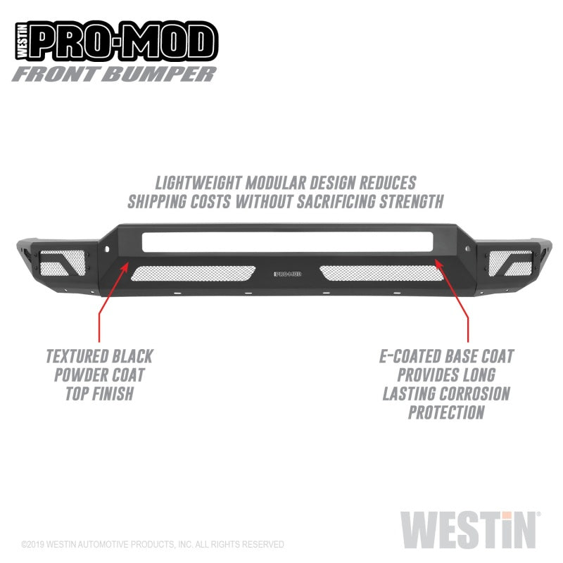 Westin Pro-Mod Front Bumpers 58-41225