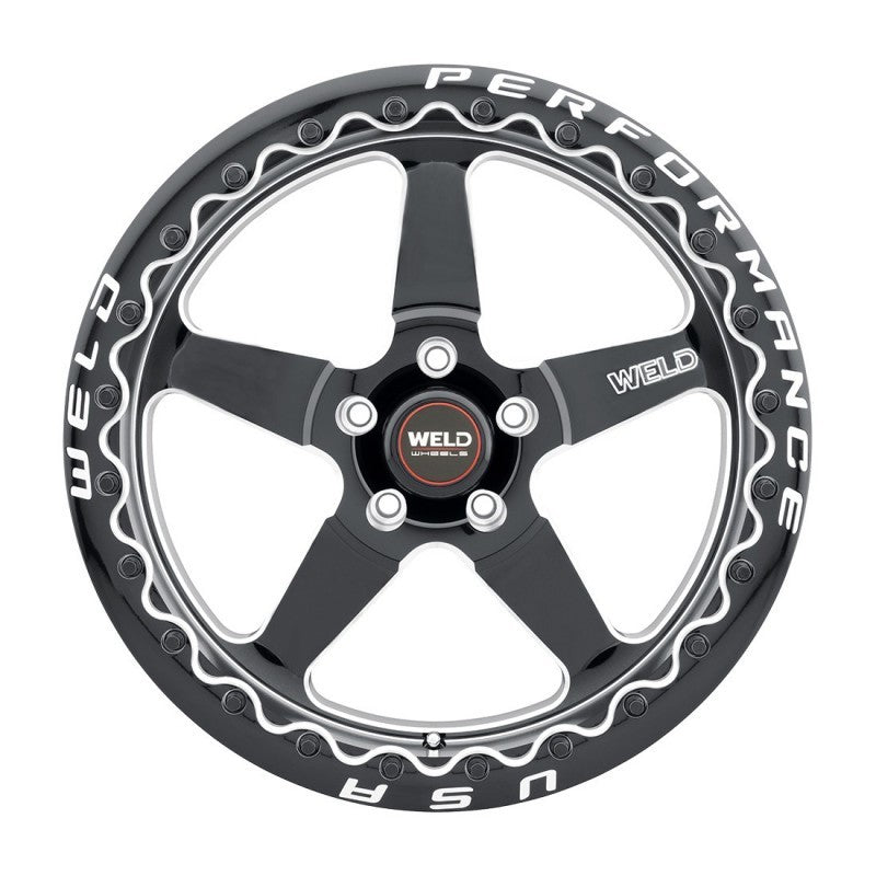 Weld Performance Ventura Beadlock Gloss Black Wheels S90471163P43