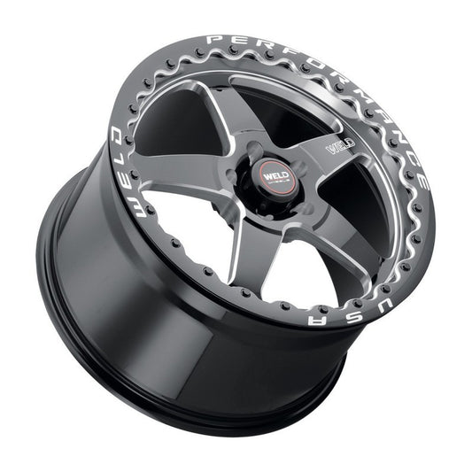 Weld Performance Ventura Beadlock Gloss Black Wheels S90471163P43