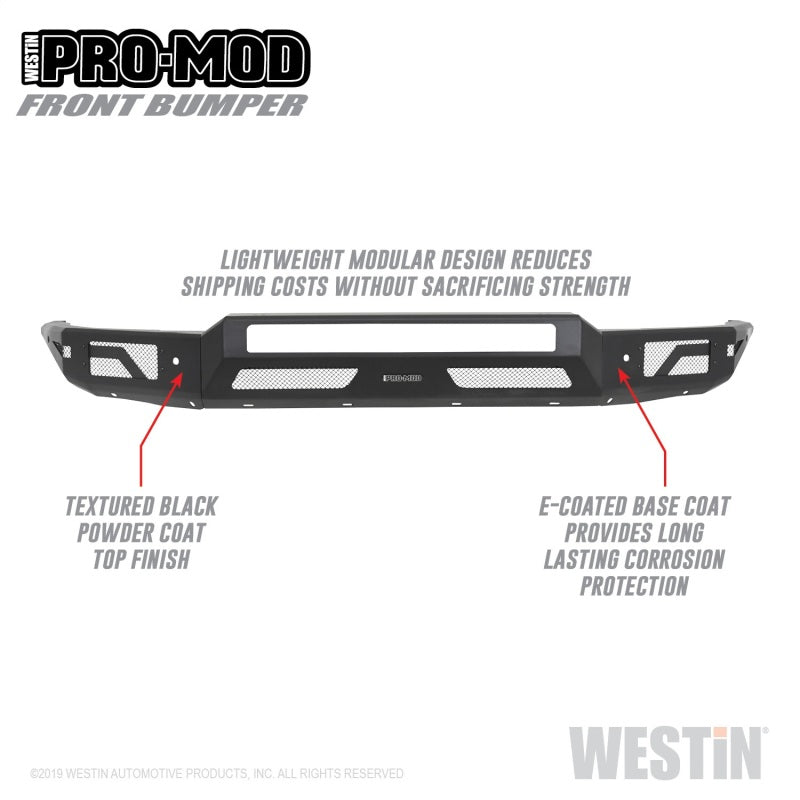 Westin Pro-Mod Front Bumpers 58-41165