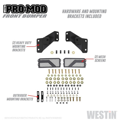 Westin Pro-Mod Front Bumpers 58-41165