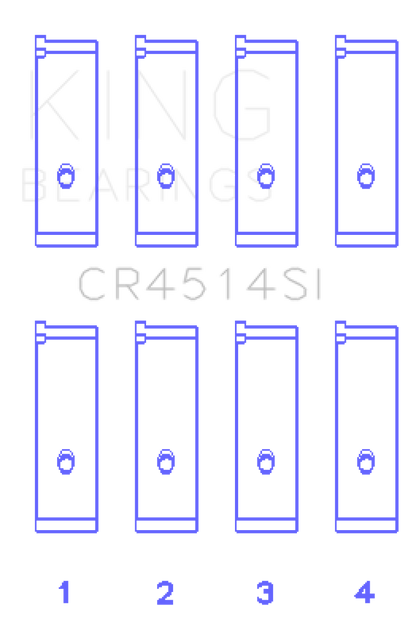 King SI-Series Rod Bearings CR4514SI075