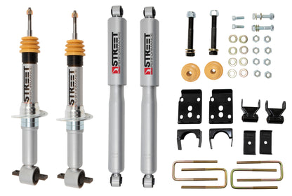 BELLTECH 1000SP LOWERING KITS  Front And Rear Complete Kit W/ Street Performance Shocks 2015-2020 Ford F150 ((All Cabs) Short Bed) +1 In. To -3 In. F/5.5 In. R W/ Street Performance Shocks