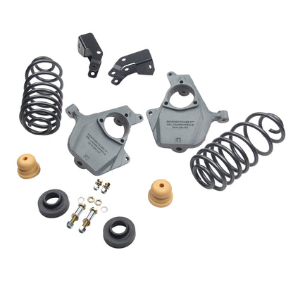 BELLTECH 1019 LOWERING KITS  Front And Rear Complete Kit W/O Shocks 2014-2019 GM SUV W/MAG/AUTO RIDE 2-3F-4 In.R