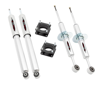 BELLTECH 1030SP LEVELING KITS 2.5 In. Coil Spring Spacer Inc. Front And Rear Trail Performance Struts/Shocks 2007-2019 Toyota Tundra 2wd/4wd (All Cabs) 2.5 In.