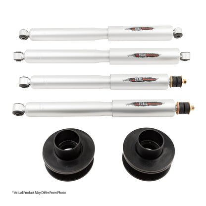 BELLTECH 1033SP LEVELING KITS 2.5 In. Coil Spring Spacer Inc. Front And Rear Trail Performance Struts/Shocks 2007-2017 JK Wrangler 2.5 In.