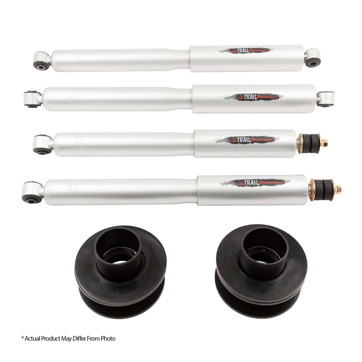 BELLTECH 1030SP LEVELING KITS 2.5 In. Coil Spring Spacer Inc. Front And Rear Trail Performance Struts/Shocks 2007-2019 Toyota Tundra 2wd/4wd (All Cabs) 2.5 In.